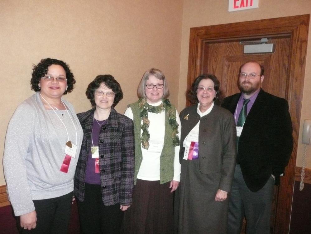 Myrtle Holland, Dennine LaRue, Sheila Ruddle, Mary Ellen Komorowski, Adam Fletcher